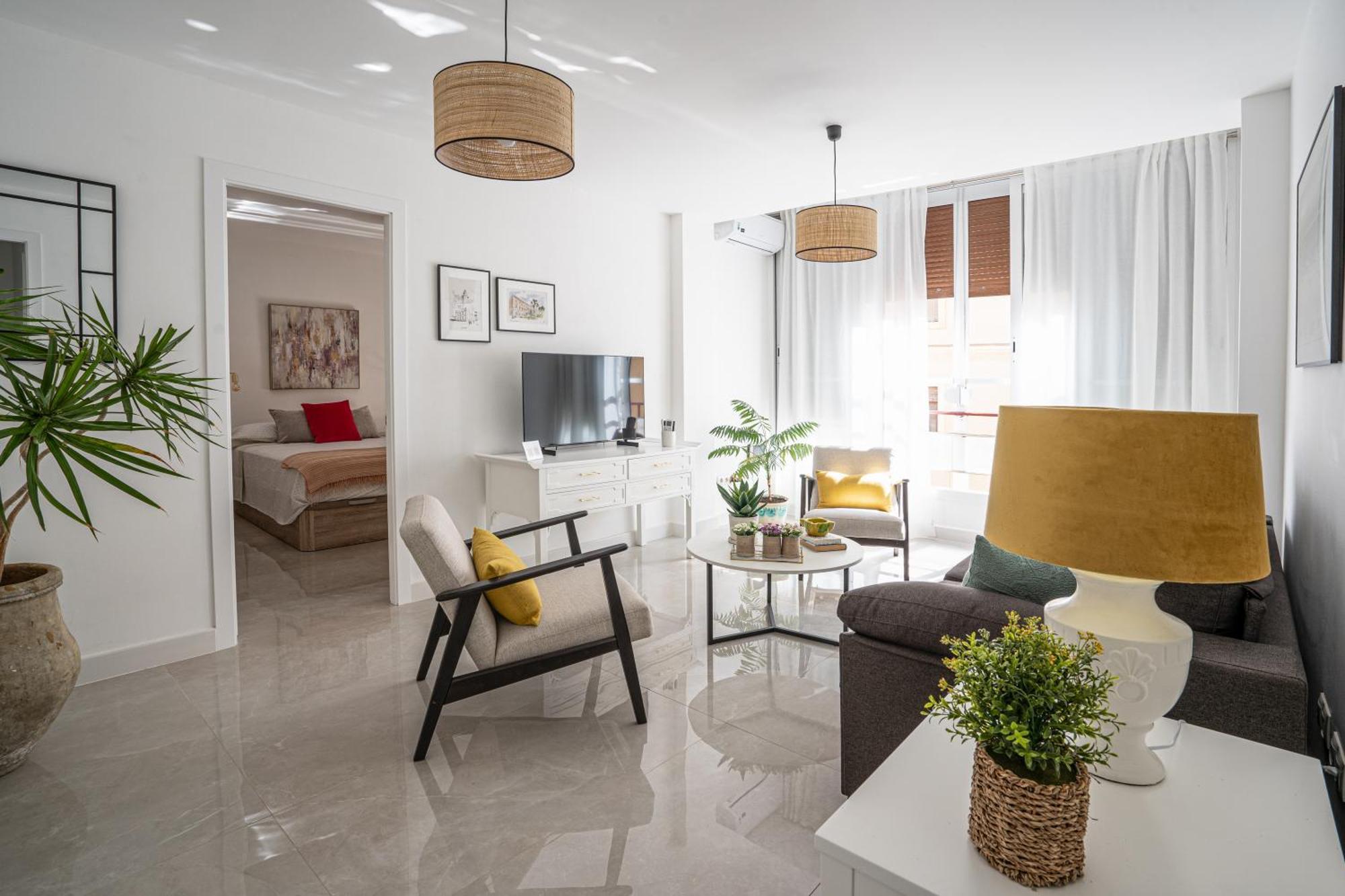 Apartment Center Soho Deluxe Малага Экстерьер фото